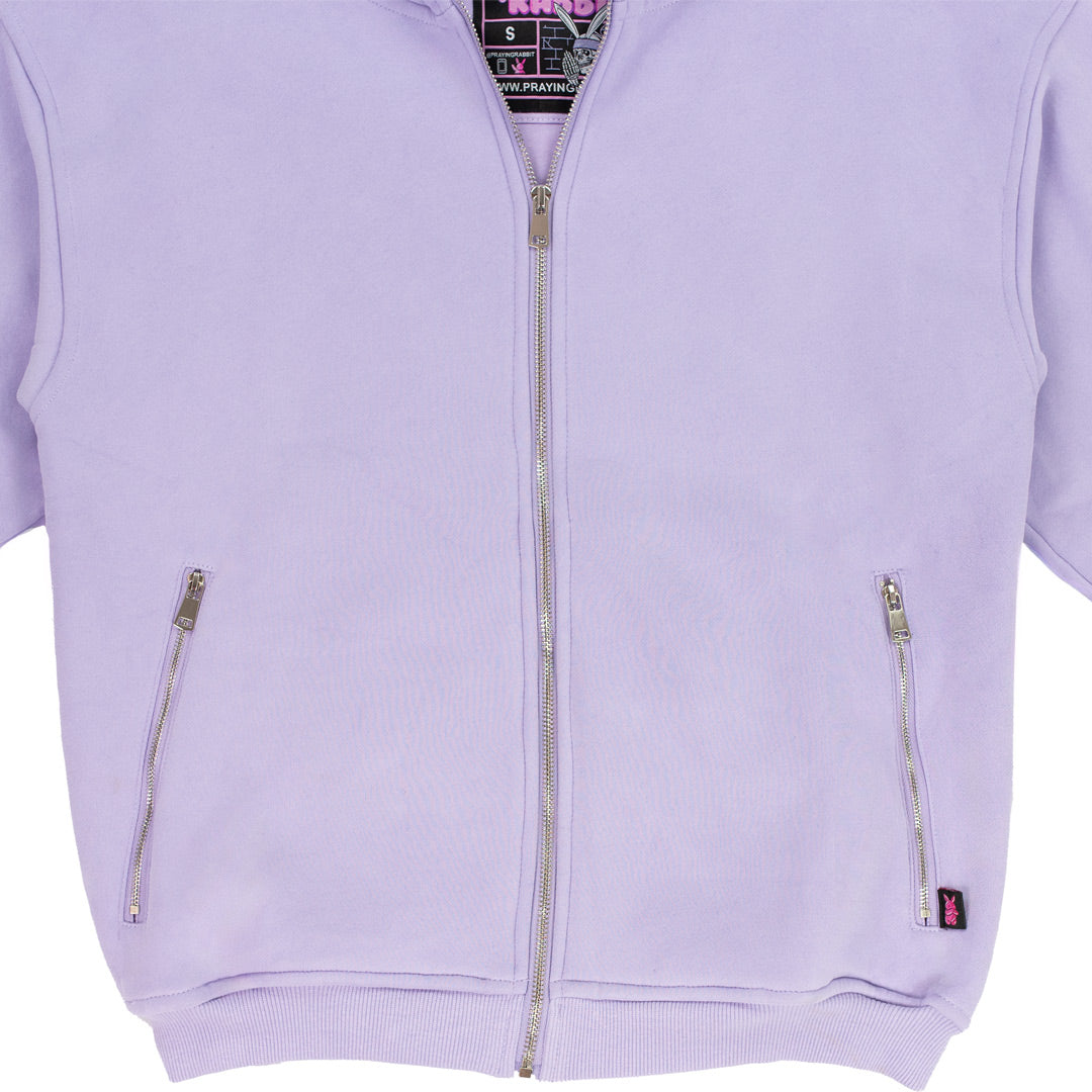 Hidden Pocket Hoodie - Lavender
