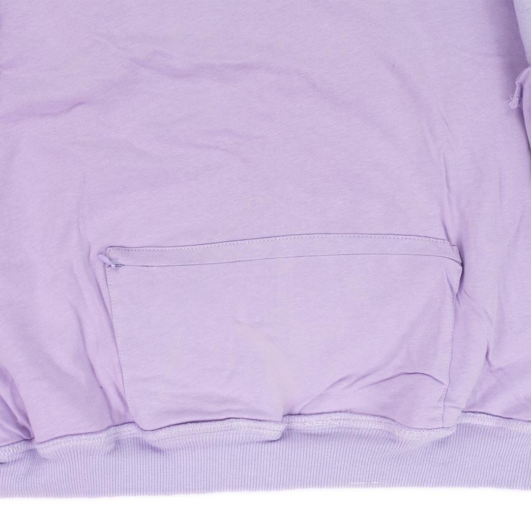 Hidden Pocket Hoodie - Lavender