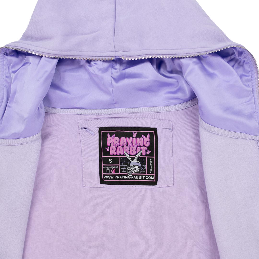 Hidden Pocket Hoodie - Lavender