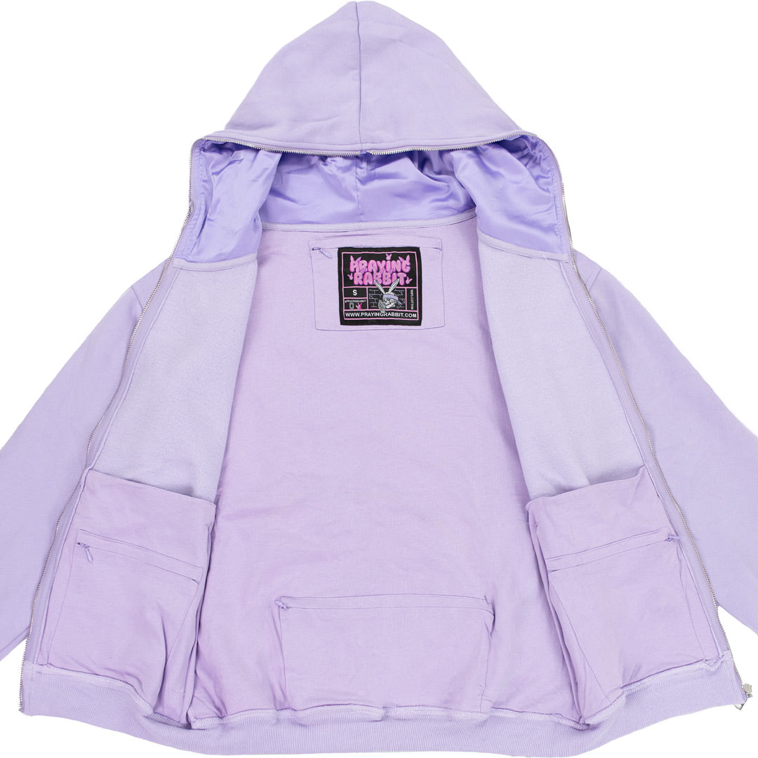 Hidden Pocket Hoodie - Lavender