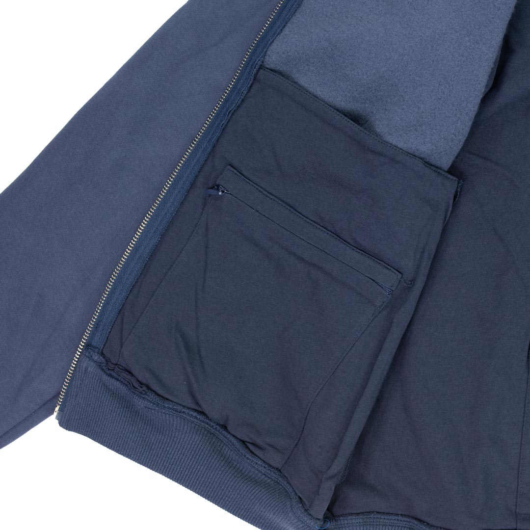 Hidden Pocket Hoodie - Navy Blue