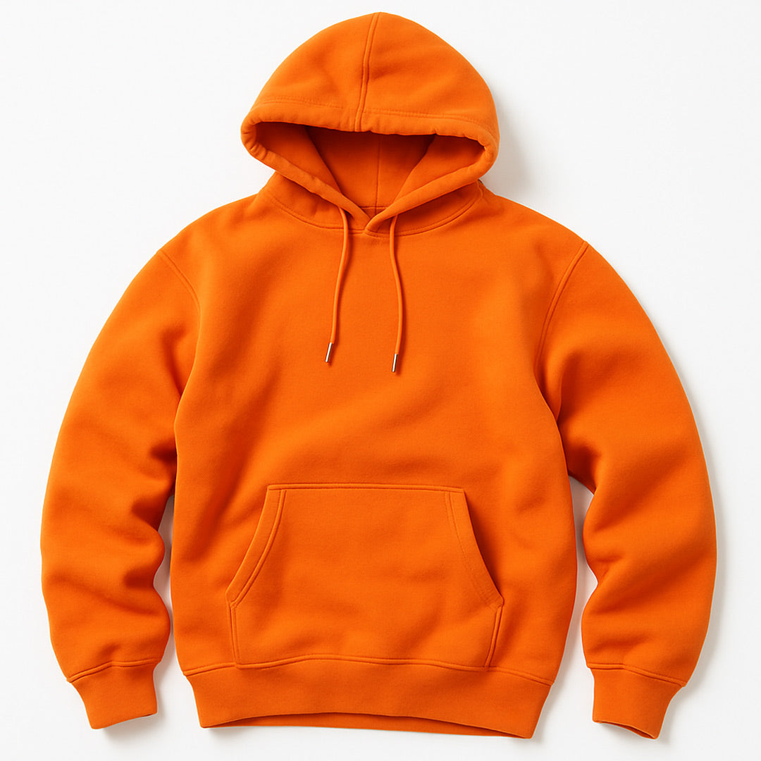 Orange Essential Hoodie