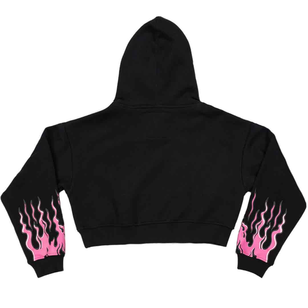 Pray For Me Crop Hoodie