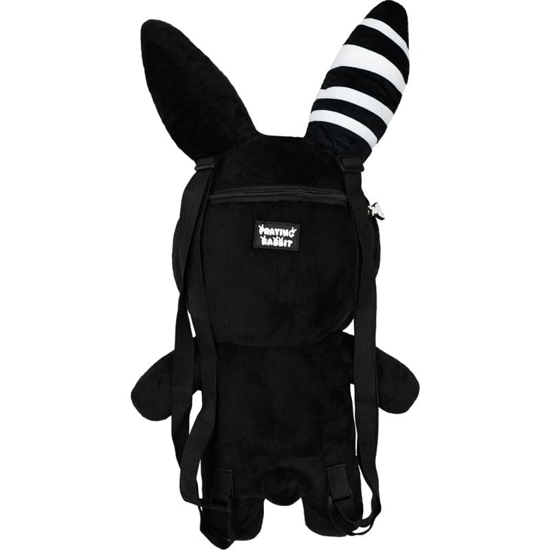Rabbit Plush Backpack 24" (BLACK)