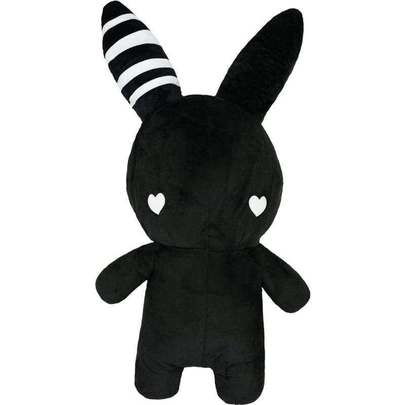 Morn Creations Genuine Cute Rabbit Backpack-Black (M) (RA-707-BK