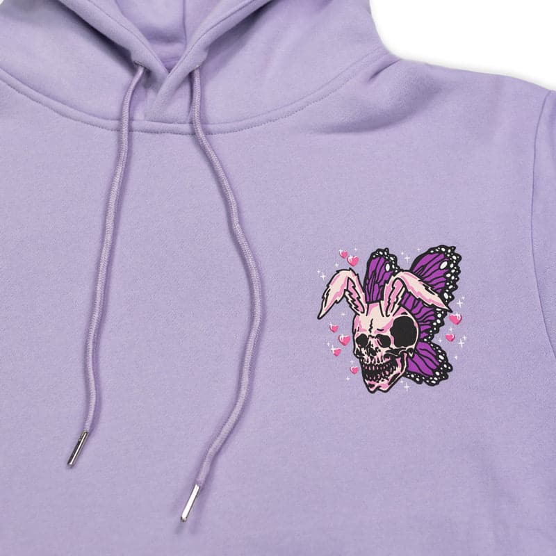 Praying Butterfly Lavender Hoodie