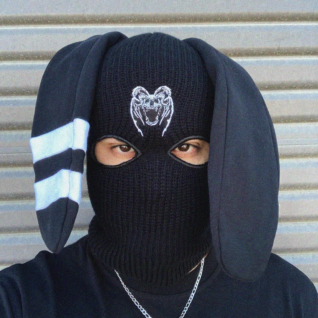 Death Rabbit Bunny Balaclava Ski Mask
