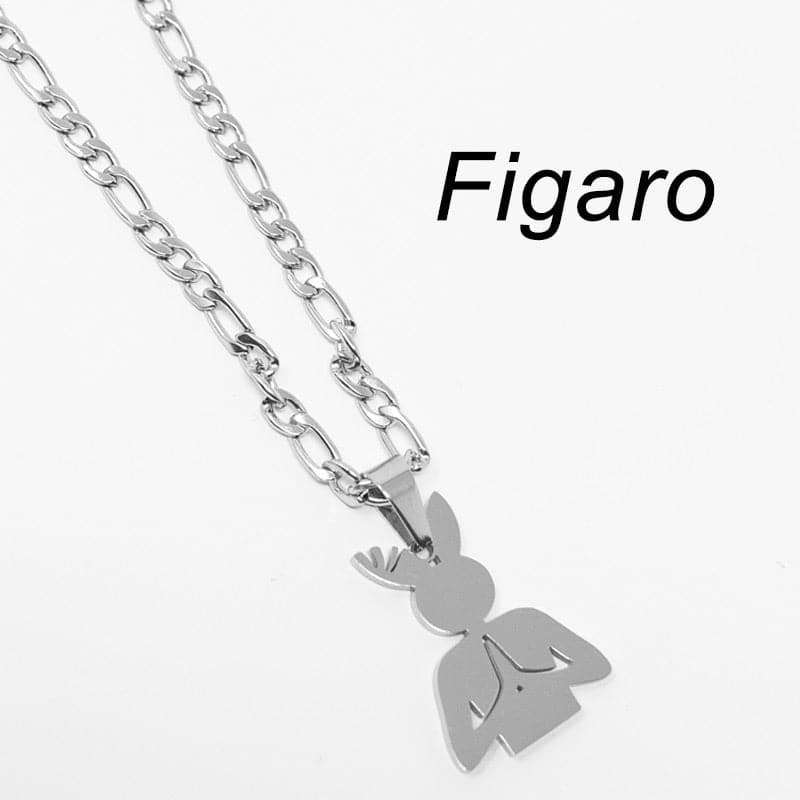Praying Rabbit Necklace
