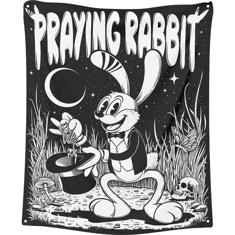Magic Rabbit Tapestry 60"