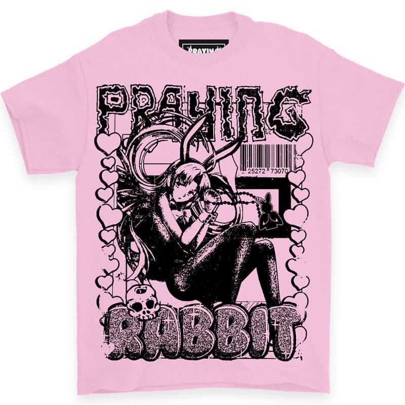 Praying Anime Tee (PINK)