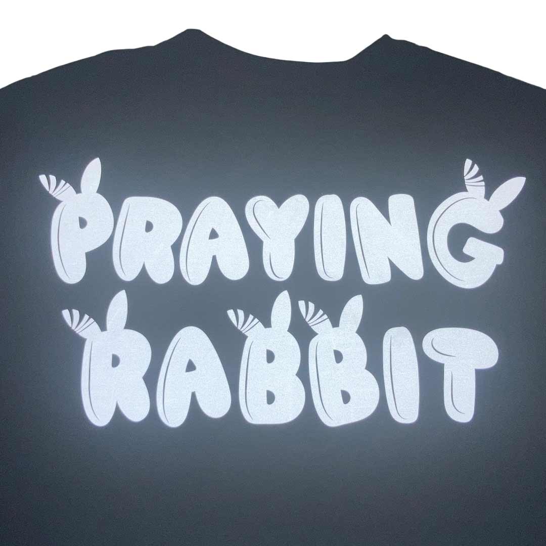 Praying Rabbit Reflective Tee
