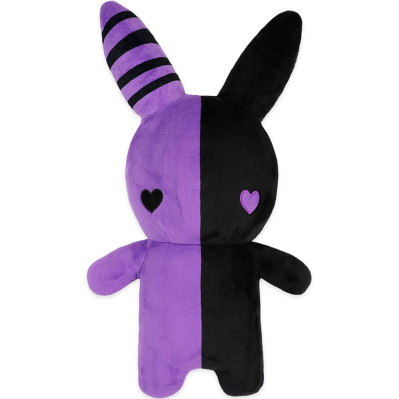 Rabbit Plush Backpack (20" PURPLE/BLACK)