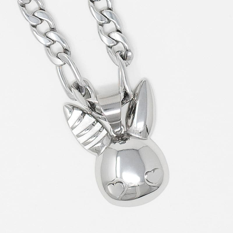 Rabbit Heart Necklace