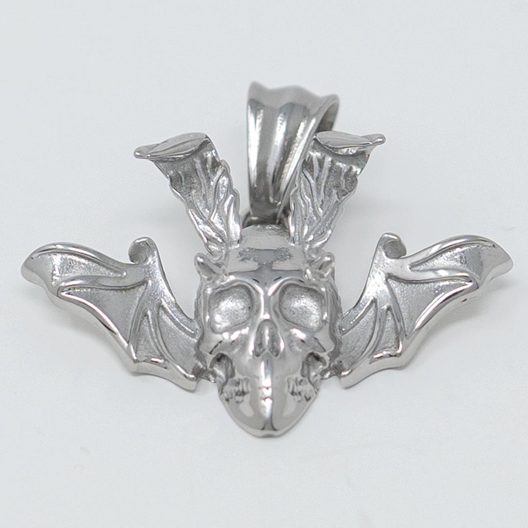 Rabbit Skull Bat Necklace