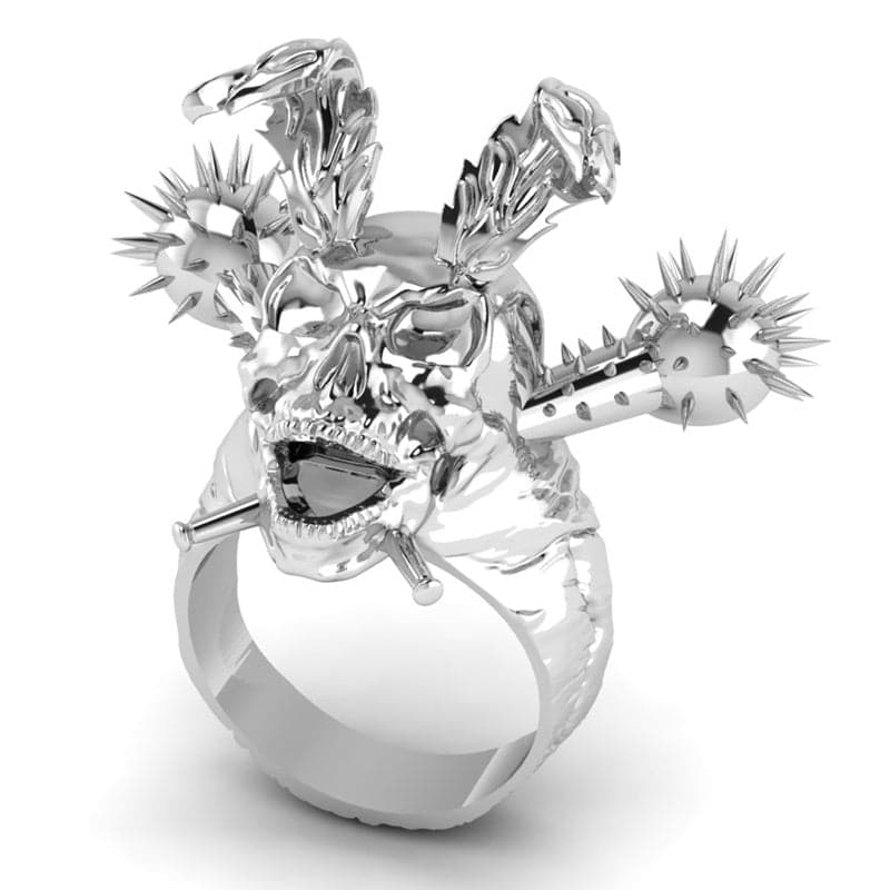 Terror Rabbit 100% Stainless Steel Ring