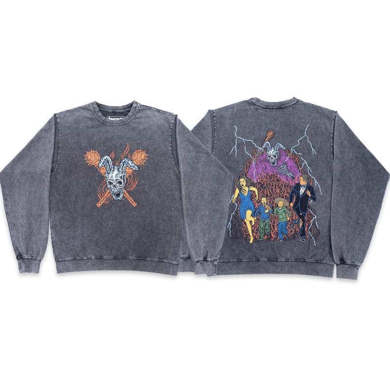 Terror Rabbit Vintage Long Sleeve
