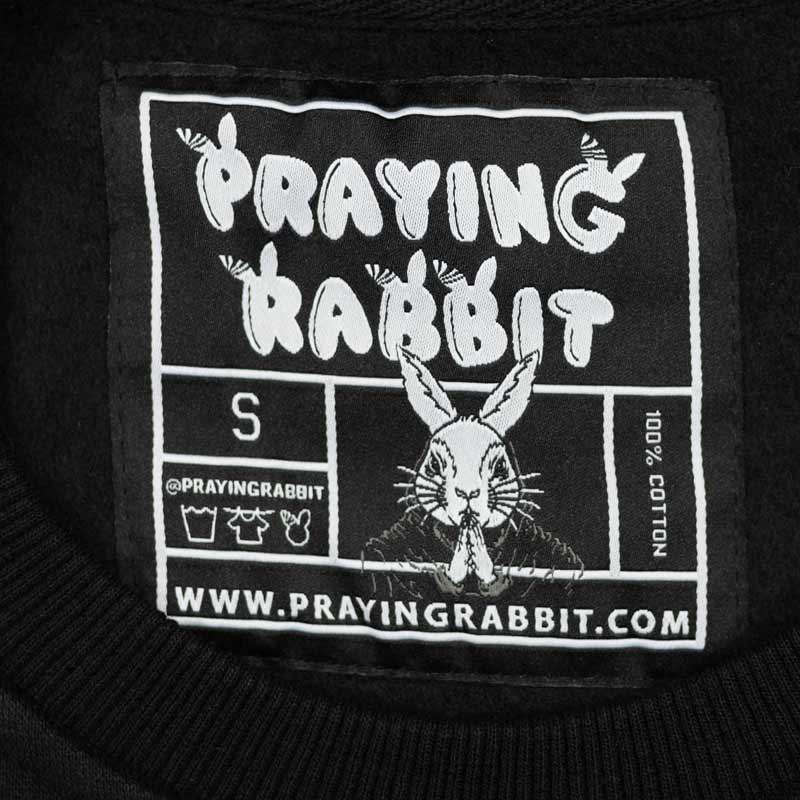Praying Rabbit Crew Neck