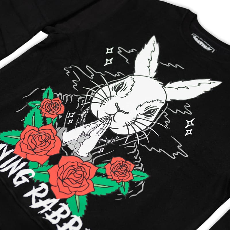 Praying Rabbit Crew Neck